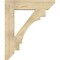 Ekena Millwork Merced Slat Rough Sawn Bracket, Douglas Fir, 6"W x 32"D x 38"H BKT06X32X38MRC06RDF - alternate 3
